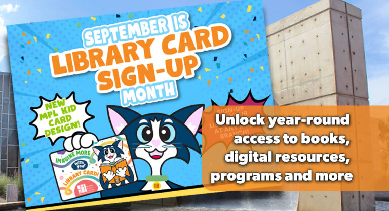 Get Your Free Library Card This September