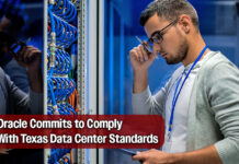 Oracle Commits to Comply With Texas Data Center Standards