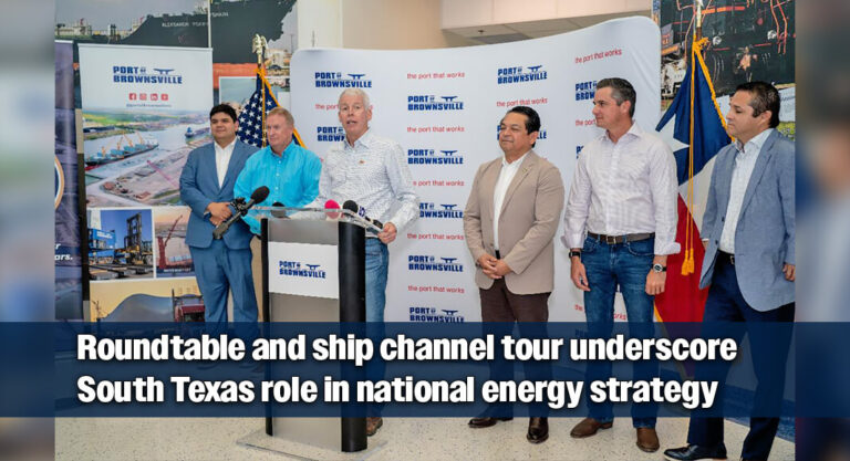 U.S. Energy Secretary Chris Wright Visits Port of Brownsville to Discuss Energy Growth