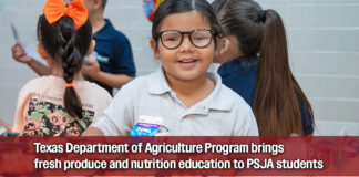 26 PSJA ISD Elementary Schools Selected for Fresh Fruit and Vegetable Program
