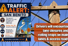 Removal of overhead power lines to impact expressway traffic in San Benito, Aug. 30