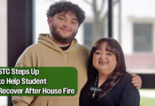 STC Emergency Fund Supports Student Following Devastating House Fire
