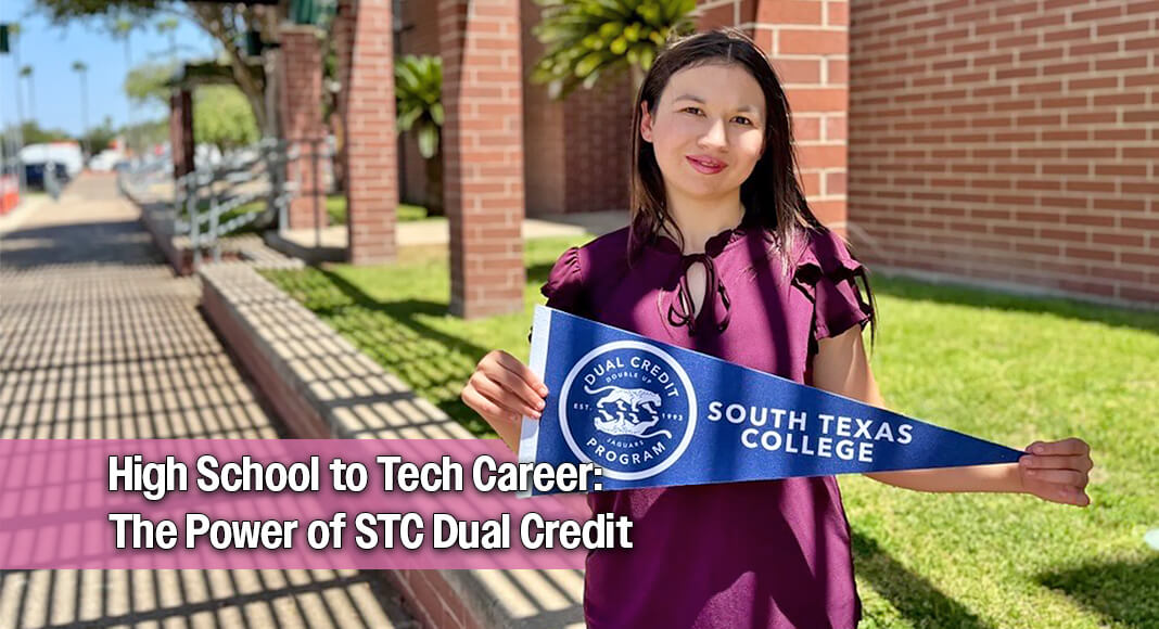 At just 20, STC alumna Jacqueline Castillo has earned a college certificate, an associate degree and multiple industry certifications, building on a journey in Information Technology that began through dual credit. STC image