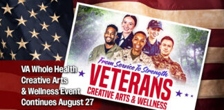 VA Whole Health Creative Arts & Wellness Event Continues August 27
