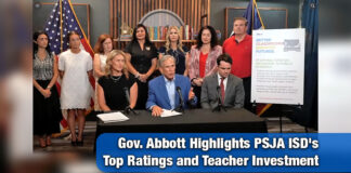 PSJA ISD Earns Statewide Recognition During Governor’s Speech on Public Education