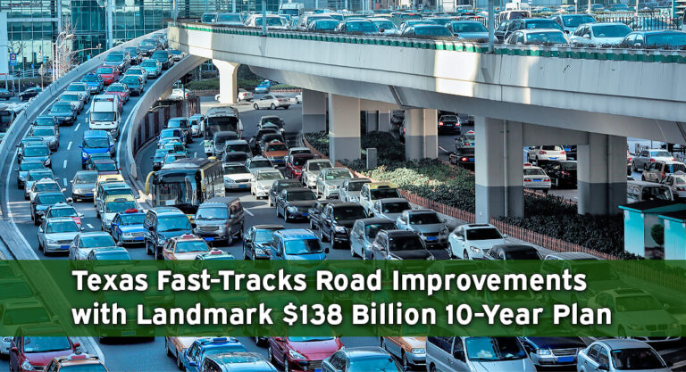 Abbott Unveils Historic $138 Billion Transportation Plan to Upgrade Texas Roads