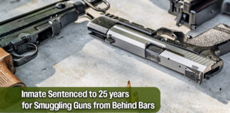 Inmate Sentenced to 25 years for Operating State Prison Gun Trafficking Ring