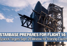 SpaceX Targets Sept. 28 for Starship’s 14th Flight Test