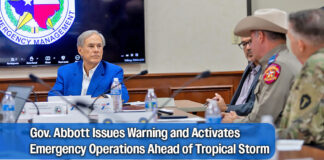 Governor Briefs State on Incoming Tropical Weather