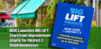 BCIC Launches BIG LIFT Storefront Improvement Grants for District 2 Small Businesses