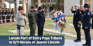 Laredo Port of Entry Marks 25th Anniversary of 9/11