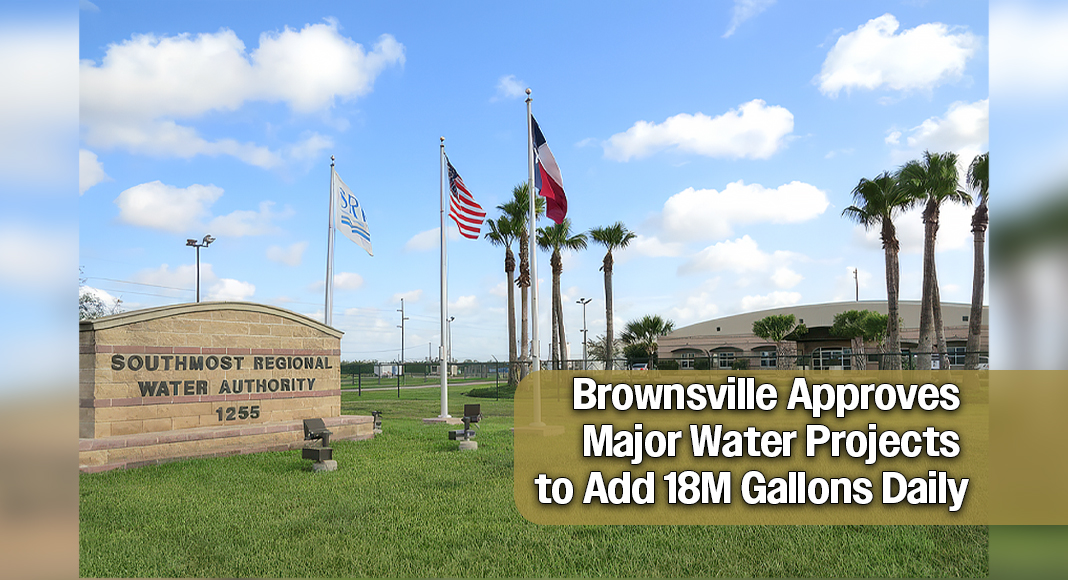 The Southmost Regional Water Authority’s brackish-groundwater desalination facility in Brownsville could receive SpaceX-backed funding for an expansion expected to add approximately 10 million gallons of daily water capacity. Photo courtesy of the Texas Water Development Board. Courtesy image