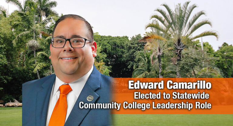 TSC Trustee Elected to Statewide Community College Leadership Role