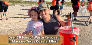 Nearly 62,000 Pounds of Trash Removed During Texas Coastwide Cleanup