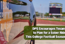 DPS Encourages Texans to Plan for a Sober Ride This College Football Season