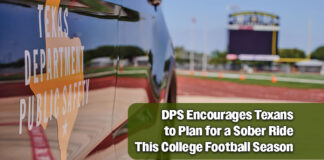 DPS Encourages Texans to Plan for a Sober Ride This College Football Season