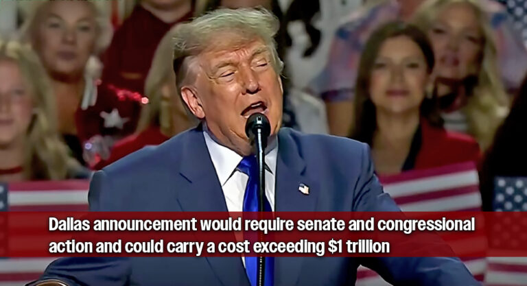 Trump Proposes $5,000 Payments if Republicans Retain Congress