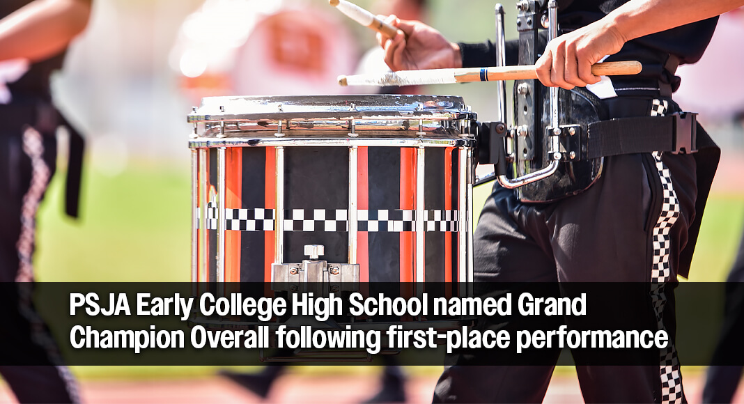 Pharr-San Juan-Alamo ISD (PSJA ISD) percussion students showcased their talents and skills at the Roma Gladiator Drumline Contest held Saturday, September 12, 2026, earning top placements across multiple divisions. Image for illustration purposes