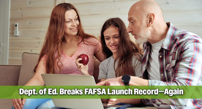 FAFSA Opens in Record Time for Second Straight Year