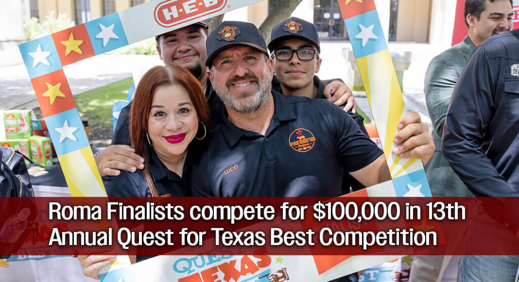 In Your Smokin’ Face is a family-owned seasoning company from Roma, founded by Lucio and Kristina Moya. What began as weekend barbecues for family and friends grew through word of mouth into a brand trusted by home cooks and pitmasters across Texas. Their blends, including best-selling Orange Pepper Piquín, BRUTO! carne asada seasoning and Beef Blend, capture the bold flavors of South Texas and give anyone the confidence to serve food they are proud to share. Image courtesy of HEB Newsroom