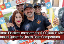 Roma Business Named a Finalist in 13th Annual Quest for Texas Best Competition