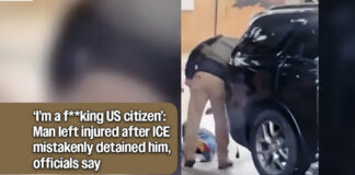 ‘I’m a f**king US citizen’: Man left injured after ICE mistakenly detained him, officials say