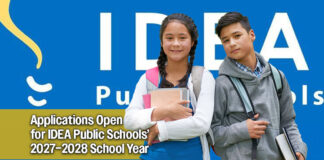 IDEA Public Schools Opens 2027–2028 Applications