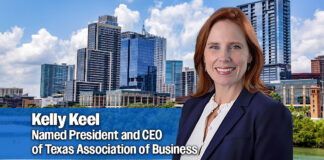 Kelly Keel Named President and CEO of Texas Association of Business