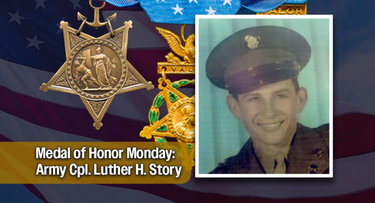 Medal of Honor Monday: Army Cpl. Luther H. Story