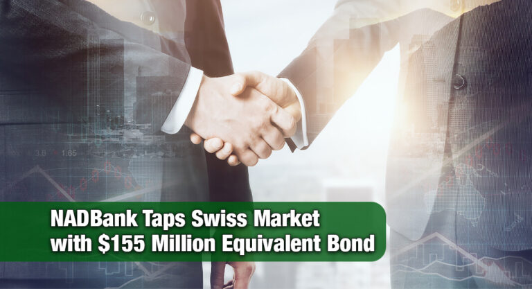 NADBank Secures $155 Million Equivalent in New Swiss Franc Bond Issuance