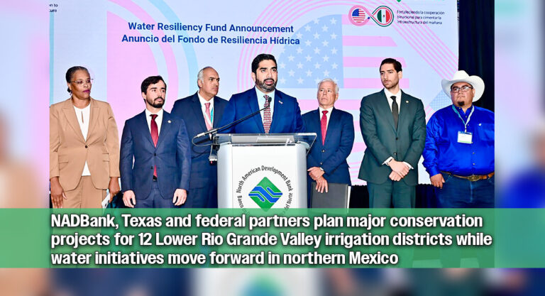 As Drought Intensifies Across the U.S.–Mexico Border, $164 Million Water Investment Targets South Texas