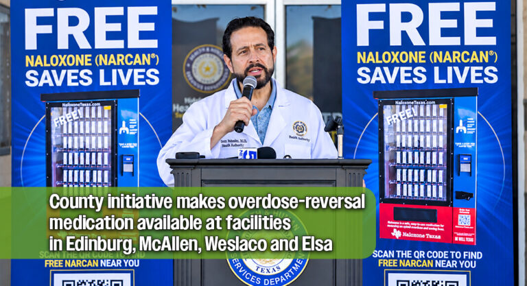Hidalgo County Expands Free Narcan Access With Five Vending Machines