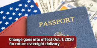 Price Increase in Expedited U.S. Passport Delivery Service