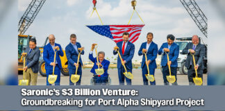 Governor Breaks Ground On Saronicās $3 Billion Port Alpha Shipyard