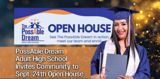 The PossAble Dream Adult High School’s Open House, Sept. 24th in Pharr