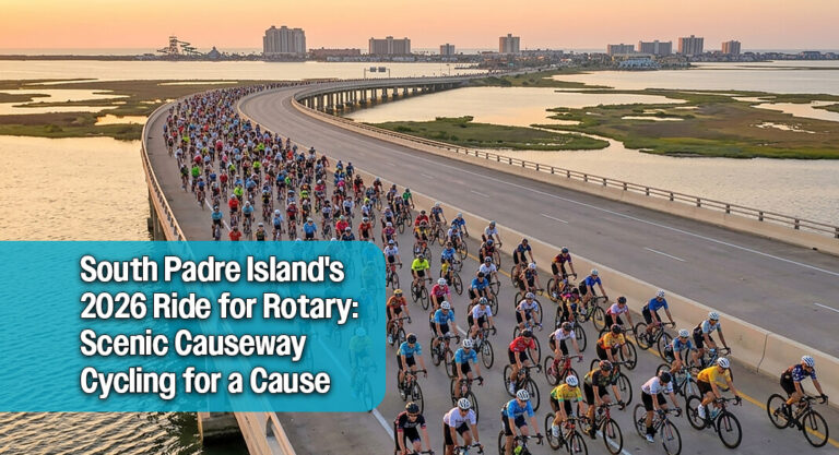 Ride for a Cause—and Across the Causeway—at South Padre Island’s 2026 Ride for Rotary, Oct. 4th 