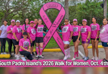 South Padre Island Steps Up for Breast Cancer Awareness at 2026 Walk for Women, Oct. 4th