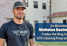 Former Wrestler Steps Into the STC Kitchen
