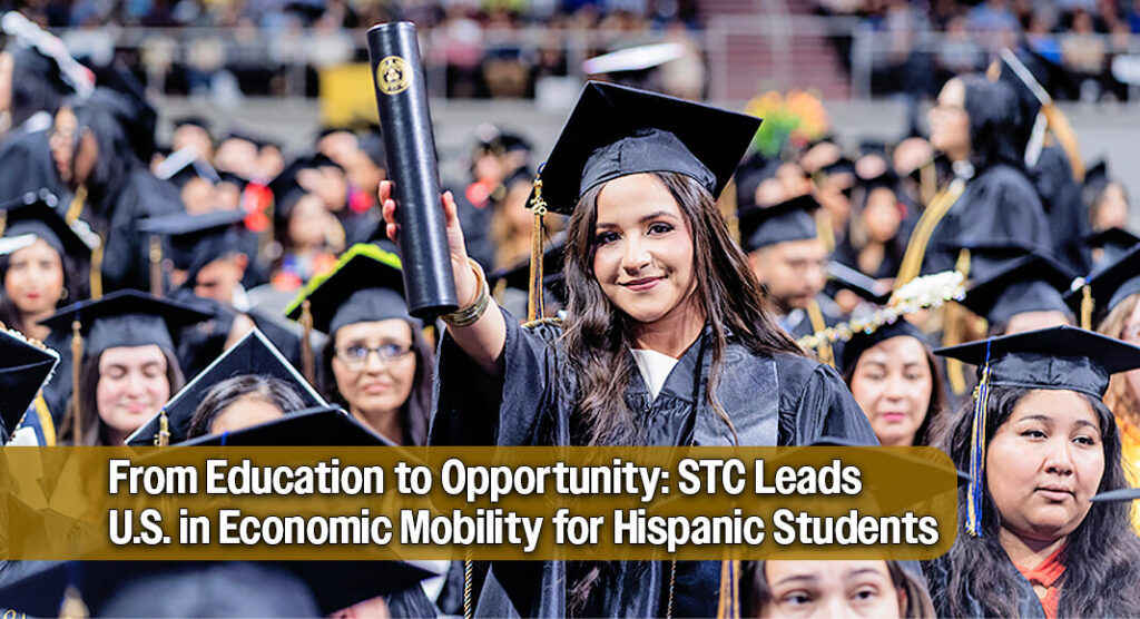 Continuing in tradition, South Texas College has once again been ranked among the nation’s top institutions in economic mobility for Hispanic students - a ranking recently published by Excelencia in Education and Washington Monthly. STC image