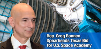 Gov. Abbott Names Rep. Greg Bonnen to Lead U.S. Space Academy Bid