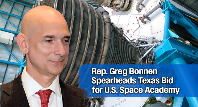 Gov. Abbott Names Rep. Greg Bonnen to Lead U.S. Space Academy Bid