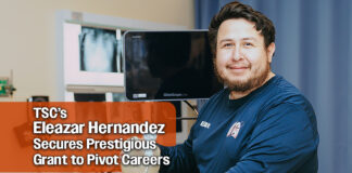 Changing Careers, Changing Lives: TSC Student Receives Prestigious Grant