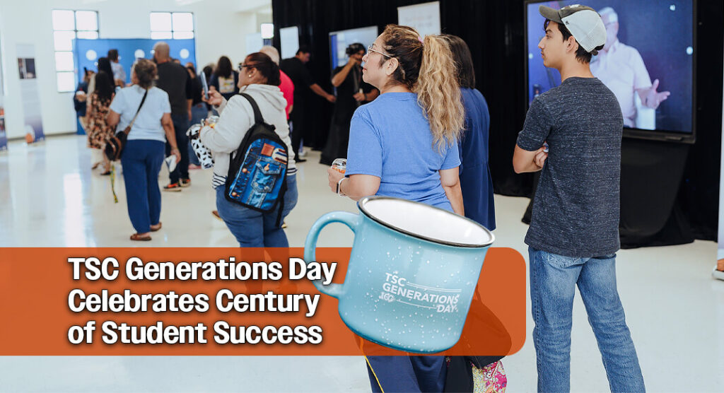 Texas Southmost College celebrated its legacy and the generations of Scorpions who have called the institution home during Generations Day on Sept. 14, 2026, at the Oliveira Student Services Center. Image courtesy of TSC