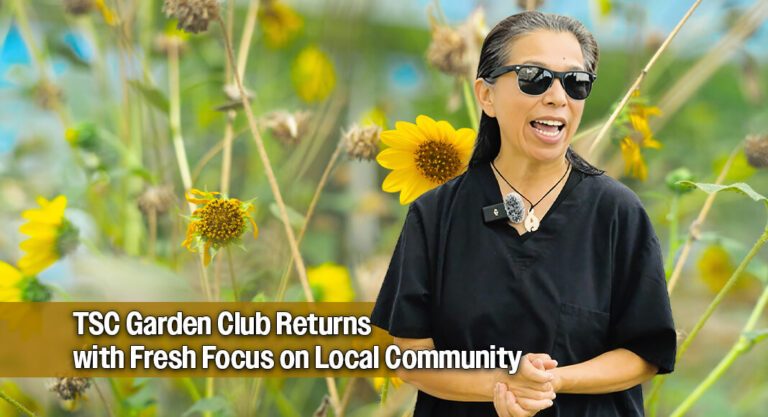 TSC Students & Faculty Revive Garden Club to Benefit Community