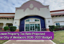 City of Weslaco Proposes Lower Property Tax Rate for FY 2026–2027