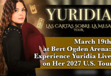 Mexican Pop Royalty Yuridia Is Coming to Bert Ogden Arena March 19th!