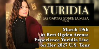 Mexican Pop Royalty Yuridia Is Coming to Bert Ogden Arena March 19th!
