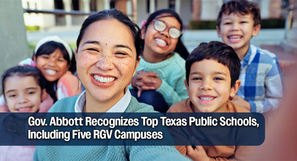 Governor Greg Abbott announced that 25 Texas public schools have been named 2026 Lone Star Ribbon Schools in recognition of outstanding academic performance. Image for illustration purposes