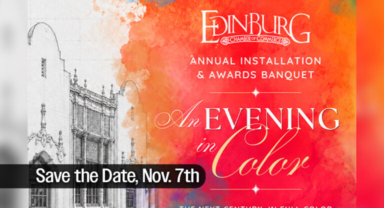 Edinburg Chamber Unveils “An Evening in Color” 2026, Nov. 7th