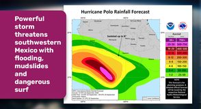 Hurricane Polo Reaches Category 5 Off Mexico’s Pacific Coast